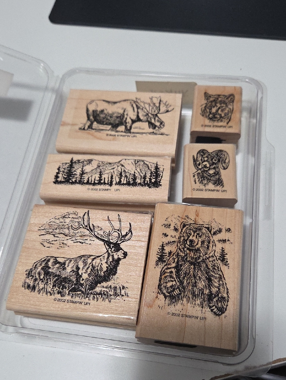 Yukon Rubber Stampin Up Set